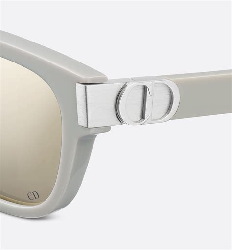 dior hexagon glasses|DiorOblique S1I Transparent Beige Square Sunglasses .